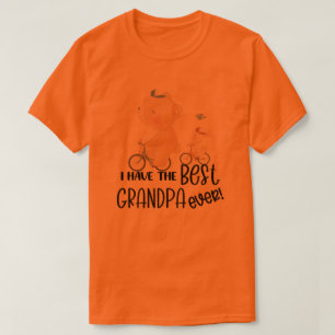 Gift for Grandchild Bear & Rabbit Best Grandpa T-Shirt