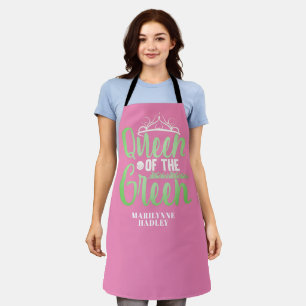 Gift for Grandma Golf Lover Pink Apron