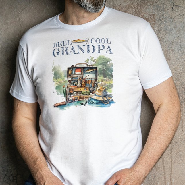 Gift for Grandpa Fishing Birthday T-Shirt (Creator Uploaded)