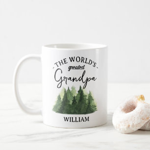  Gift for grandpa Worlds greatest grandpa Coffee Mug
