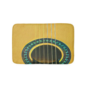 Gift for guitarist boyfriend bath mat