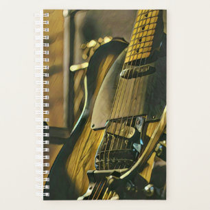 Gift for guitarist boyfriend planner