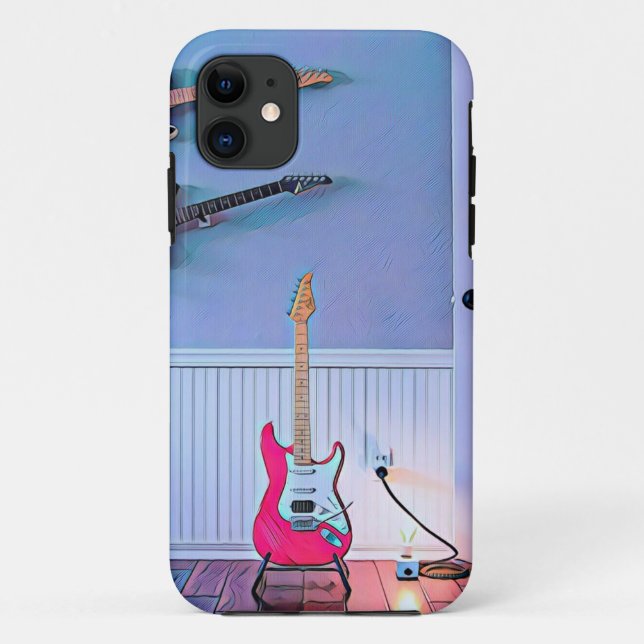 Gift for guitarist husband Case-Mate iPhone case (Back)