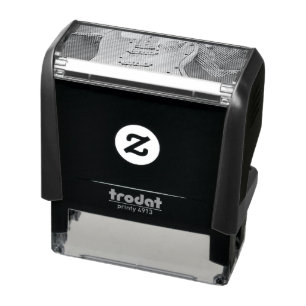 Gift for guitarist husband self-inking stamp