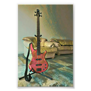 Gift for guitarists photo print
