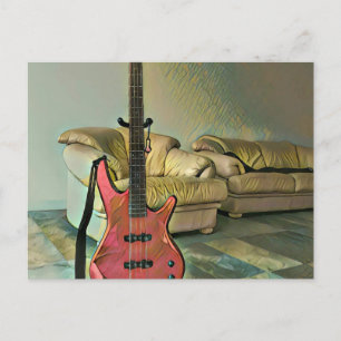 Gift for guitarists postcard