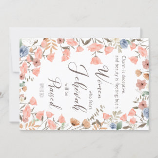 Gift for JW Elders Wife Card