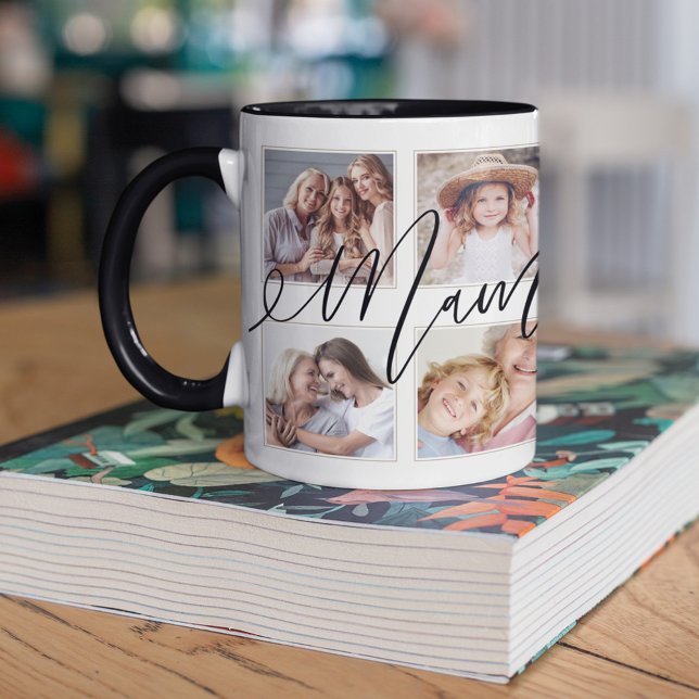 Gift for Mama | Grandchildren Photo Collage Coffee Mug (Creator Uploaded)