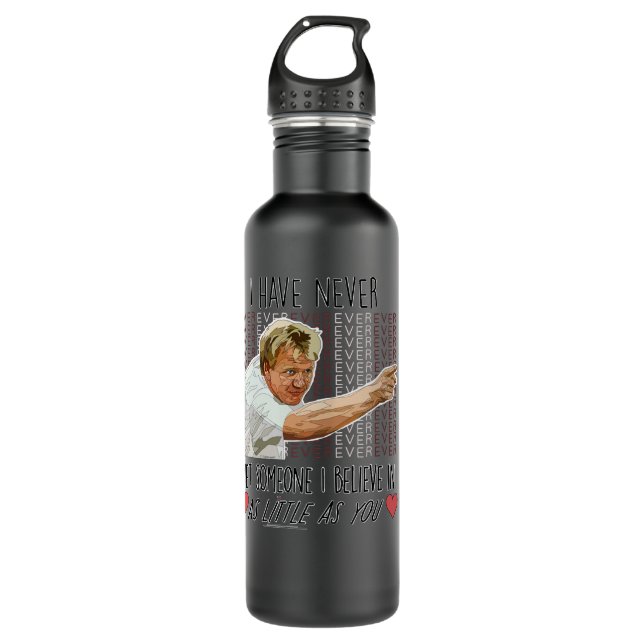 Gift For Men Scottish TV star restaurant owner Mus 710 Ml Water Bottle (Front)