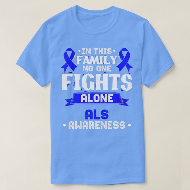 Gift for MND Patients - ALS Awareness  T-Shirt (Design Front)