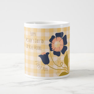 Gift For Mom,Happy Mother's Day to My Role Model Large Coffee Mug