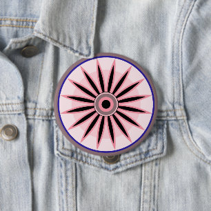 GIFT FOR MOM, SISTER, DAD, SON, BROTHER 10 CM ROUND BADGE