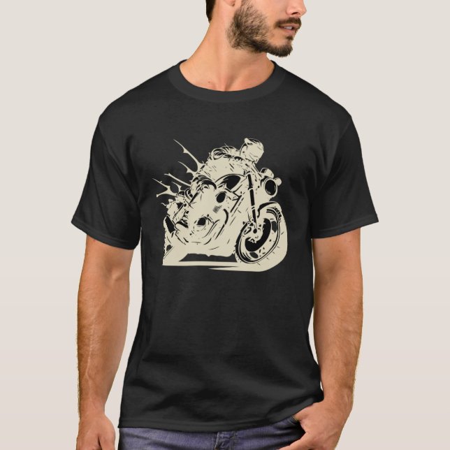 Gift for motorcyclists, motorcycles T-Shirt (Front)