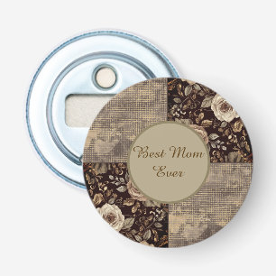 Gift For Mum,Best Mum Ever ,Beautiful Roses  Bottle Opener