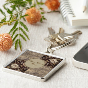 Gift For Mum,Best Mum Ever ,Beautiful Roses  Key Ring