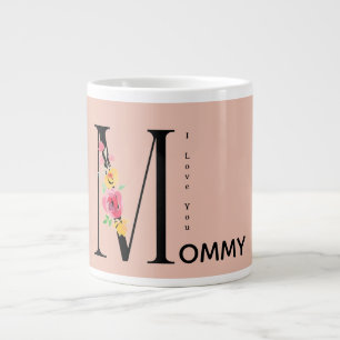Gift for mum, I love You Mummy, Mother's Day Large Coffee Mug