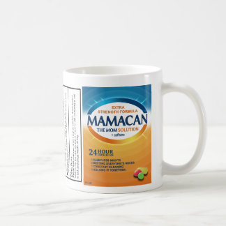 Gift for Mum: Mamacan! The Mum Supplement Coffee Mug