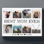 Gift For Mum Photo Collage Plaque With Easel<br><div class="desc">Do you have a special mother in your life? If so, why not give her the gift of a personalised photo collage? This unique and personal gift is perfect for any mother's day celebration! Our photo collage gift is perfect for moms who love to capture memories with family photos. You...</div>