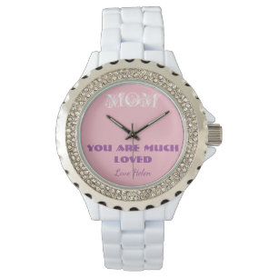 Gift For Mum Script Simple Elegant Cool Sporty Watch