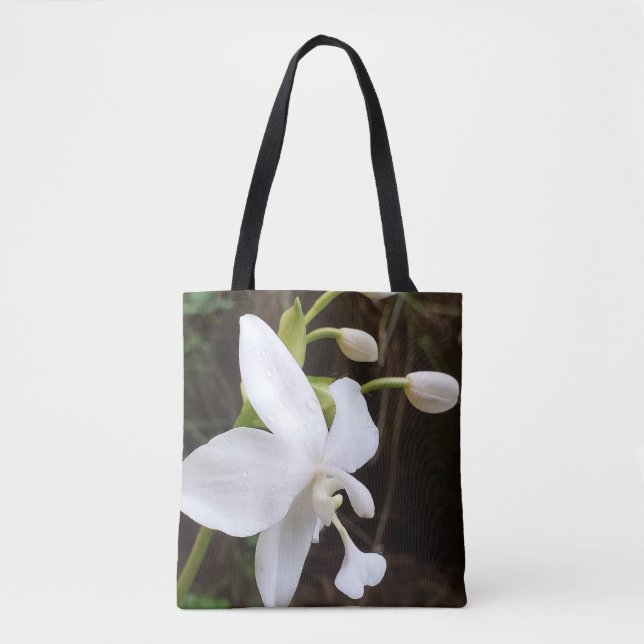 GIFT FOR NATURE LOVER WITH FLOWER TOTE BAG (Front)
