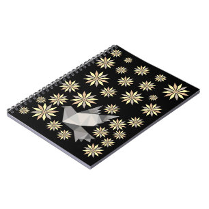 GIFT FOR NATURE LOVER WITH FLOWERS NOTEBOOK
