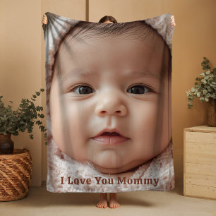 Gift for New Mummy Fleece Blanket Baby Photograph