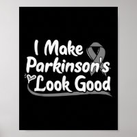 Gift For Parkinson Disease Patients Grey Awareness
