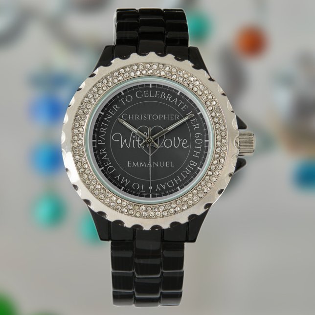 Gift for Partner. 60th Birthday Gift Watch (Creator Uploaded)