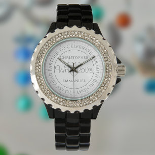 Gift for Partner. 60th Birthday Gift Watch