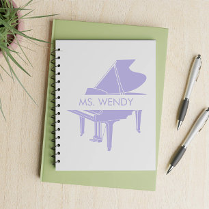 Gift for Piano Teacher Grand Piano Notebook