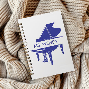 Gift for Piano Teacher Grand Piano Notebook