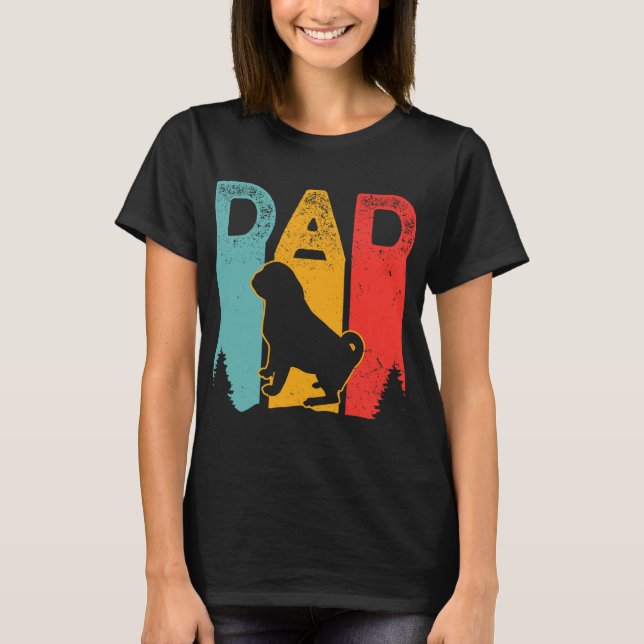 gift for pug lover, pug gift T-Shirt (Front)