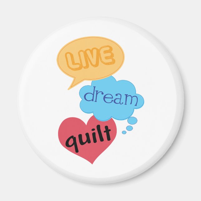 Gift for Quilter Magnet (Front)