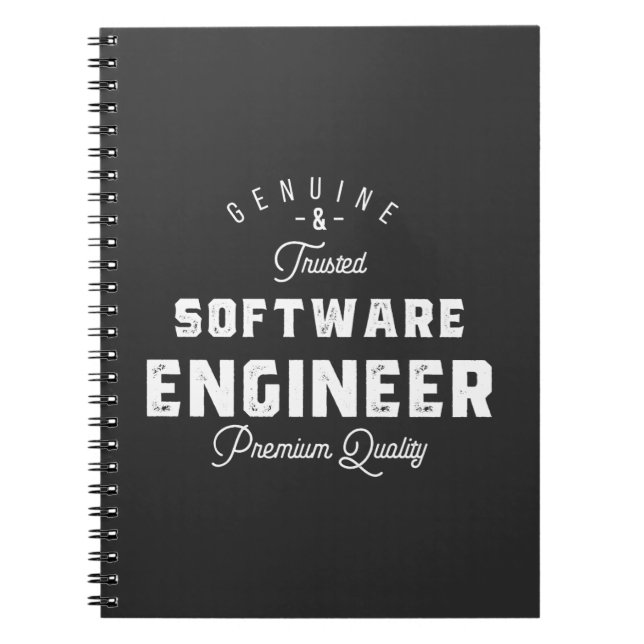 Gift for Software Engineer Notebook (Front)