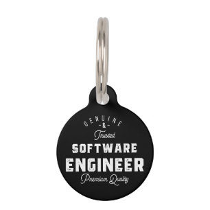 Gift for Software Engineer Pet Tag