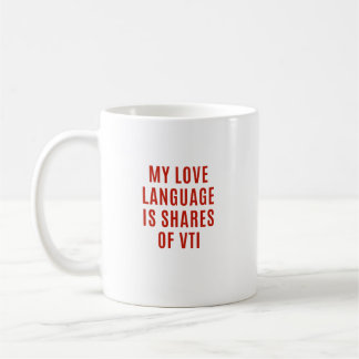Gift for stock traders - VTI Stocks Coffee Mug