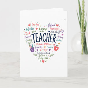 Gift for Teacher Card