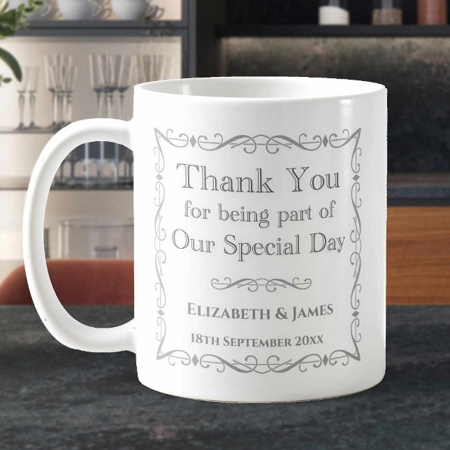 Gift for Wedding Guests. Thank You Coffee Mug (Creator Uploaded)