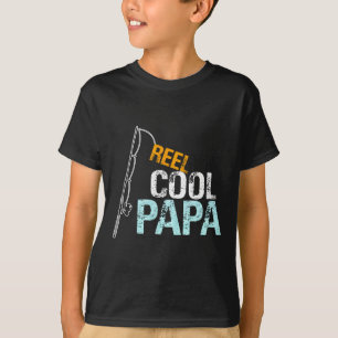 Gift From Granddaughter Grandson Reel Cool Papa T-Shirt