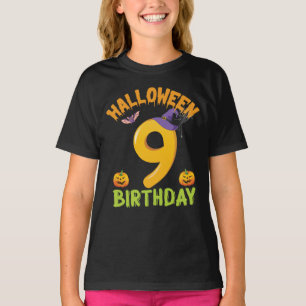 Gift Funny Halloween 6th Birthday 6 Year Kids T-Sh T-Shirt
