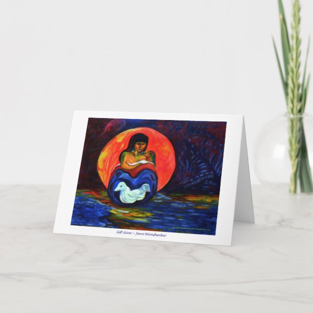 Gift Giver GREETING CARD (Front)