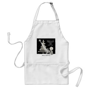 Gift Giver-Merry Christmas Standard Apron