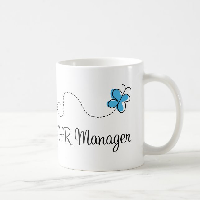 Gift Idea For Hr Manager (Butterfly) Coffee Mug (Right)