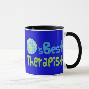 Gift Idea For Therapist (Worlds Best) Mug