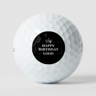 Gift Idea, Personalised Birthday Custom Template Golf Balls