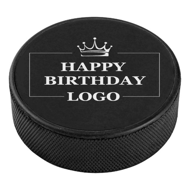 Gift Idea, Personalised Birthday Custom Template Hockey Puck (3/4)