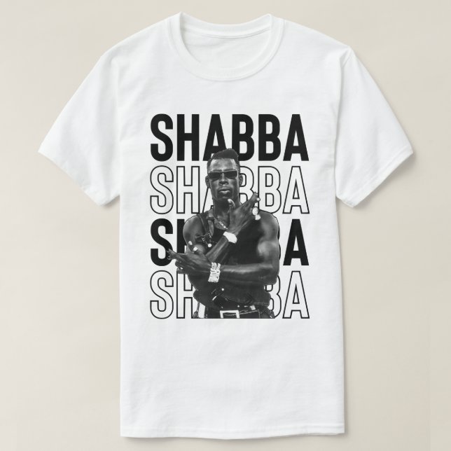 Gift Idea shabba ranks Rock Music Love Women Men T-Shirt (Design Front)