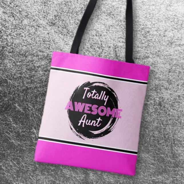 Gift it! Totally Awesome Aunt  Tote Bag (Creator Uploaded)