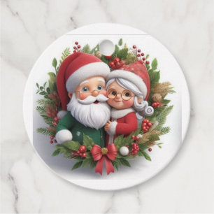 Gift label "Santa Claus"
