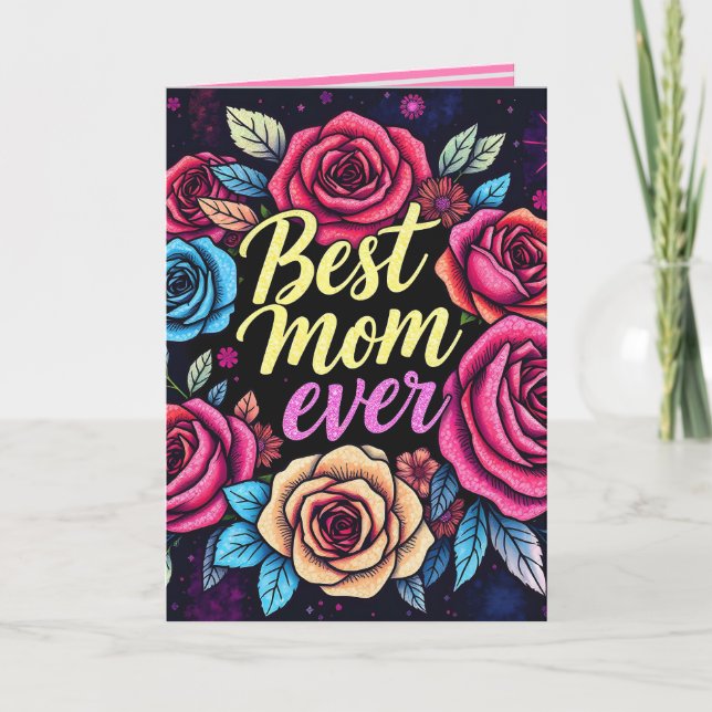 Gift Luxury Floral Popular Collection Card (Front)